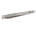 Tweezers Precision Carbon Steel Angled / Cutting 115mm